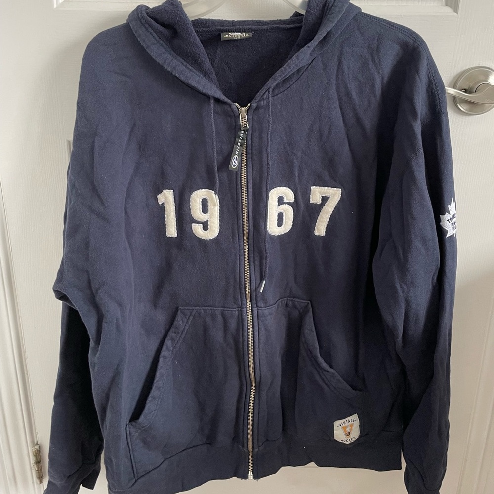 Vintage Toronto Maple Leafs Zip Up